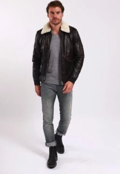 Lee Cooper Bill - Bomberjacks - Brown -Lee Cooper 0239519aefbf4b0d8cab3b126fcec3ca