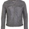Lee Cooper Bryton - Leren Jas - Vintage Grey -Lee Cooper 060f7ea9dd27450991124cc611ee48f2