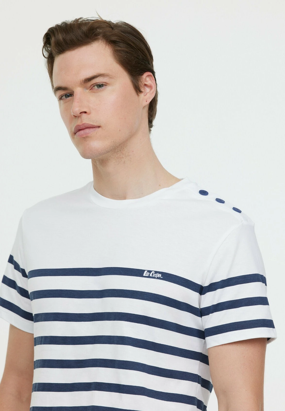 Lee Cooper Ancre Mc - T-Shirt Print - Navy 5 Lee Cooper Ancre Mc - T-Shirt Print - Navy - Afbeelding 3