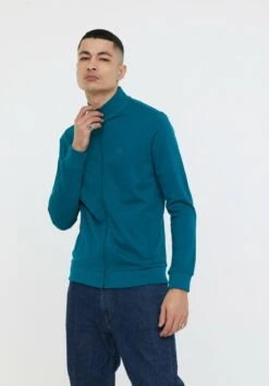 Lee Cooper Emoli - Sweater Met Rits - Emerald -Lee Cooper 1507557bd66d42bc81ad38bb00f6d3cc