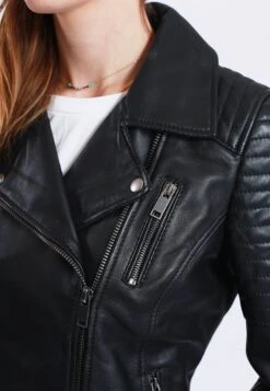 Lee Cooper Berenice - Leren Jas - Black -Lee Cooper 18a360c3613d4a868d9acbacd398299b