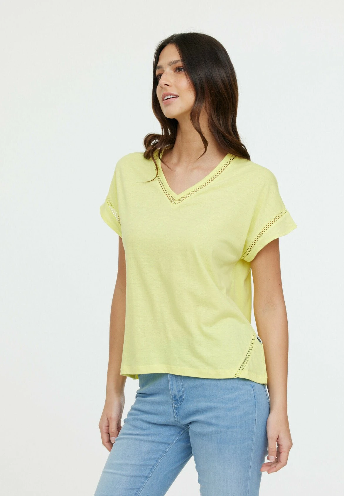 Lee Cooper Acana Mc - T-Shirt Print - Lemon 6 Lee Cooper Acana Mc - T-Shirt Print - Lemon - Afbeelding 4