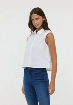 Lee Cooper Delice S - Overhemdblouse - Optic White -Lee Cooper 2ff1bd1d4d1b45f4a99c58370fdb19a4