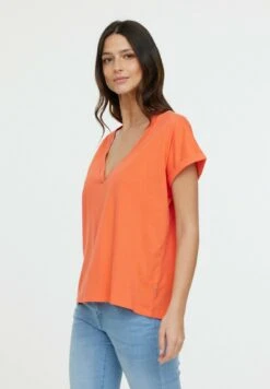 Lee Cooper Alys Mc - T-Shirt Basic - Mandarine -Lee Cooper 35f6471e6e6c4c6c807e8b567c4e8203