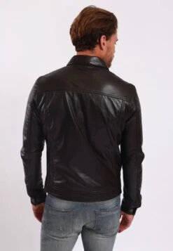 Lee Cooper Leren Jas - Brown -Lee Cooper 41b2344bb9e74aedbbbf8cd77f1ed145