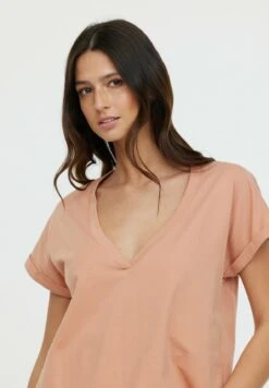 Lee Cooper Alys Mc - T-Shirt Basic - Terra -Lee Cooper 454cebf9e289492fb8d095b29d71f062