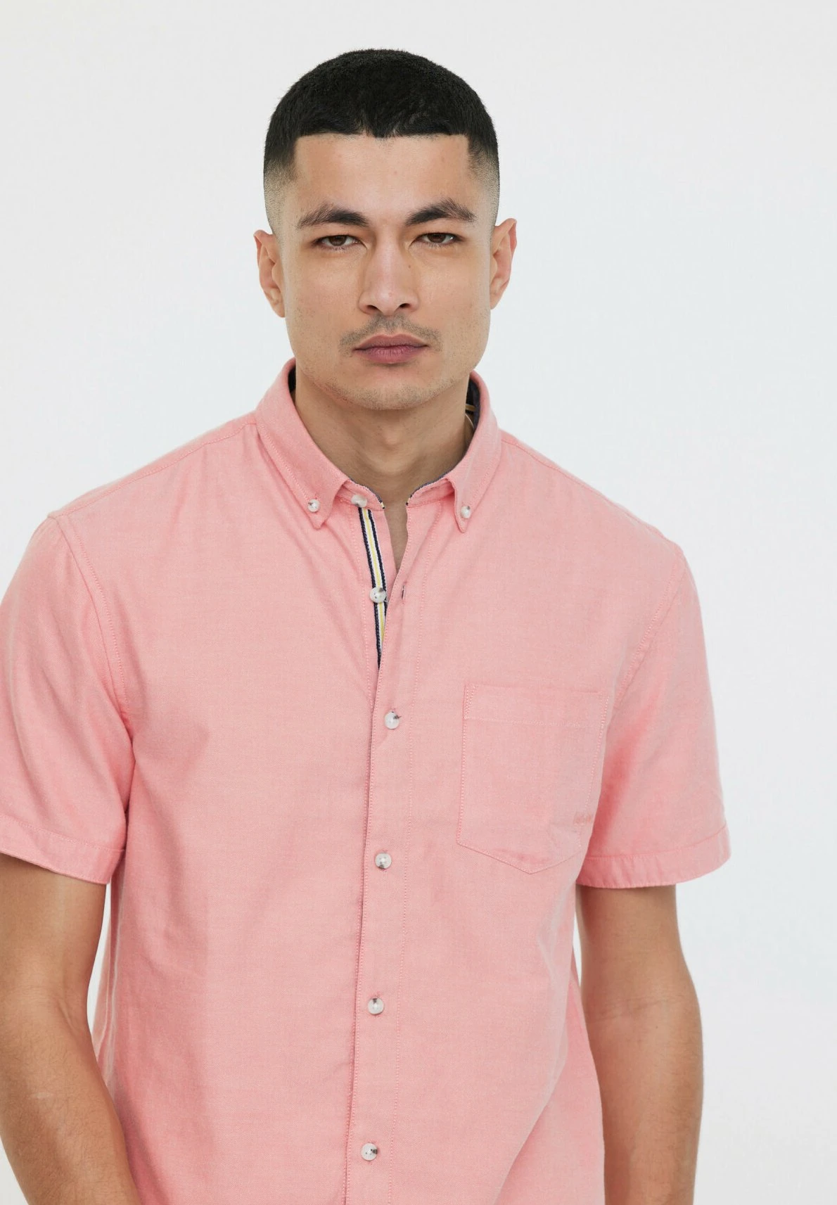 Lee Cooper Danub Mc - Overhemd - Mandarine 5 Lee Cooper Danub Mc - Overhemd - Mandarine - Afbeelding 3