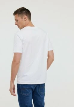 Lee Cooper Azzip Mc - T-Shirt Print - Optic White -Lee Cooper 52c644698258499c895b1e335b35c272