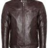 Lee Cooper Cyprien - Leren Jas - Brown -Lee Cooper 5345f71f36394a87ba3fedd882fccdbc