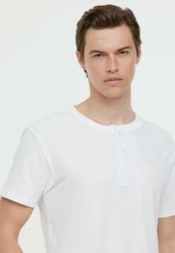 Lee Cooper Azzo Mc - T-Shirt Basic - Optic White -Lee Cooper 569a2f5d633f4eda87f44ce9f013f41a