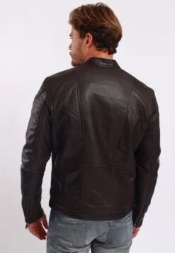 Lee Cooper Buglem - Imitatieleren Jas - Brown -Lee Cooper 5ff5fa5271614b1ea1b583155269a9cb