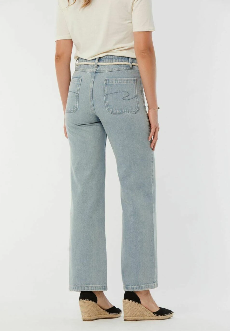 Lee Cooper Janel - Straight Leg Jeans - Blue 4 Lee Cooper Janel - Straight Leg Jeans - Blue - Afbeelding 2
