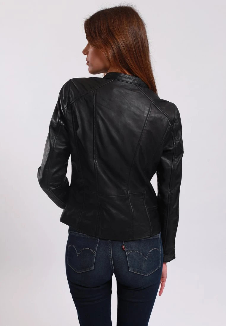 Lee Cooper Leren Jas - Black 5 Lee Cooper Leren Jas - Black - Afbeelding 3