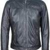 Lee Cooper Basile - Leren Jas - Black -Lee Cooper 751f802be8014872bf6c4c564bce324e
