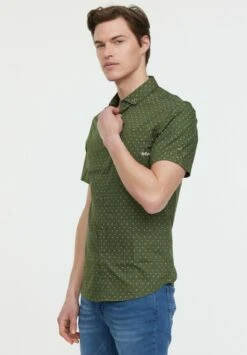 Lee Cooper Dimio Mc - Overhemd - Army -Lee Cooper 7b66c8dde0044db09dedce22613f42b8