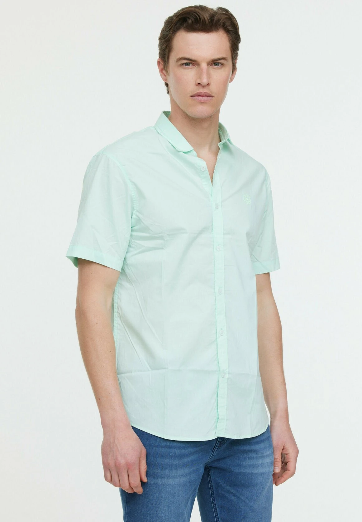 Lee Cooper Drimo Mc - Overhemd - Lagoon 3 Lee Cooper Drimo Mc - Overhemd - Lagoon