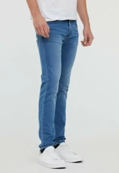 Lee Cooper Lc128Zp - Jeans Tapered Fit - Bright Blue Brushed -Lee Cooper a06ad0cca05940ca88d83a3c91403c82