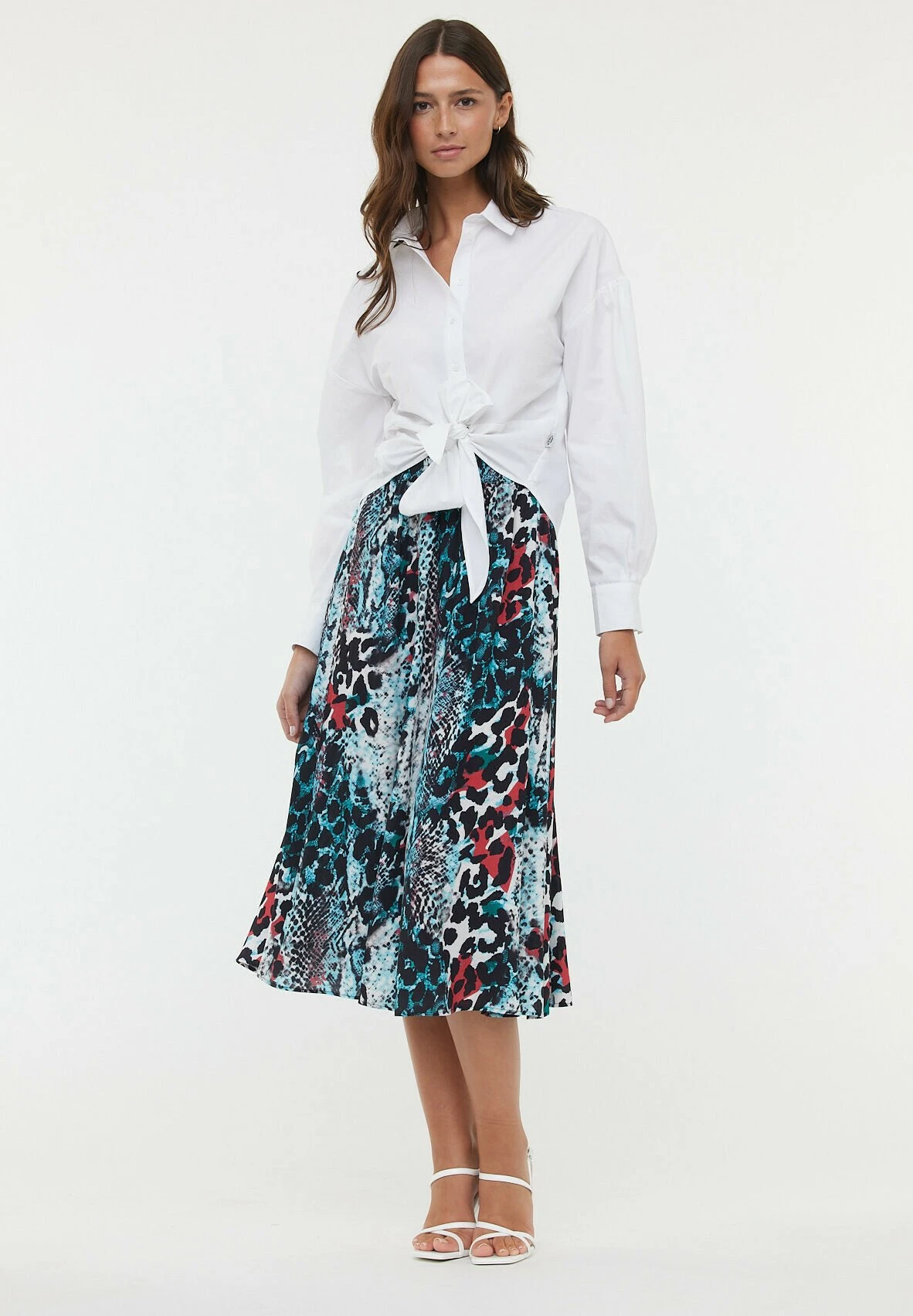 Lee Cooper Polina - Plooirok - Optic White 4 Lee Cooper Polina - Plooirok - Optic White - Afbeelding 2