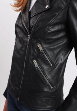 Lee Cooper Beline - Leren Jas - Black -Lee Cooper a6d569ae15214eed9c1f6099ea684424