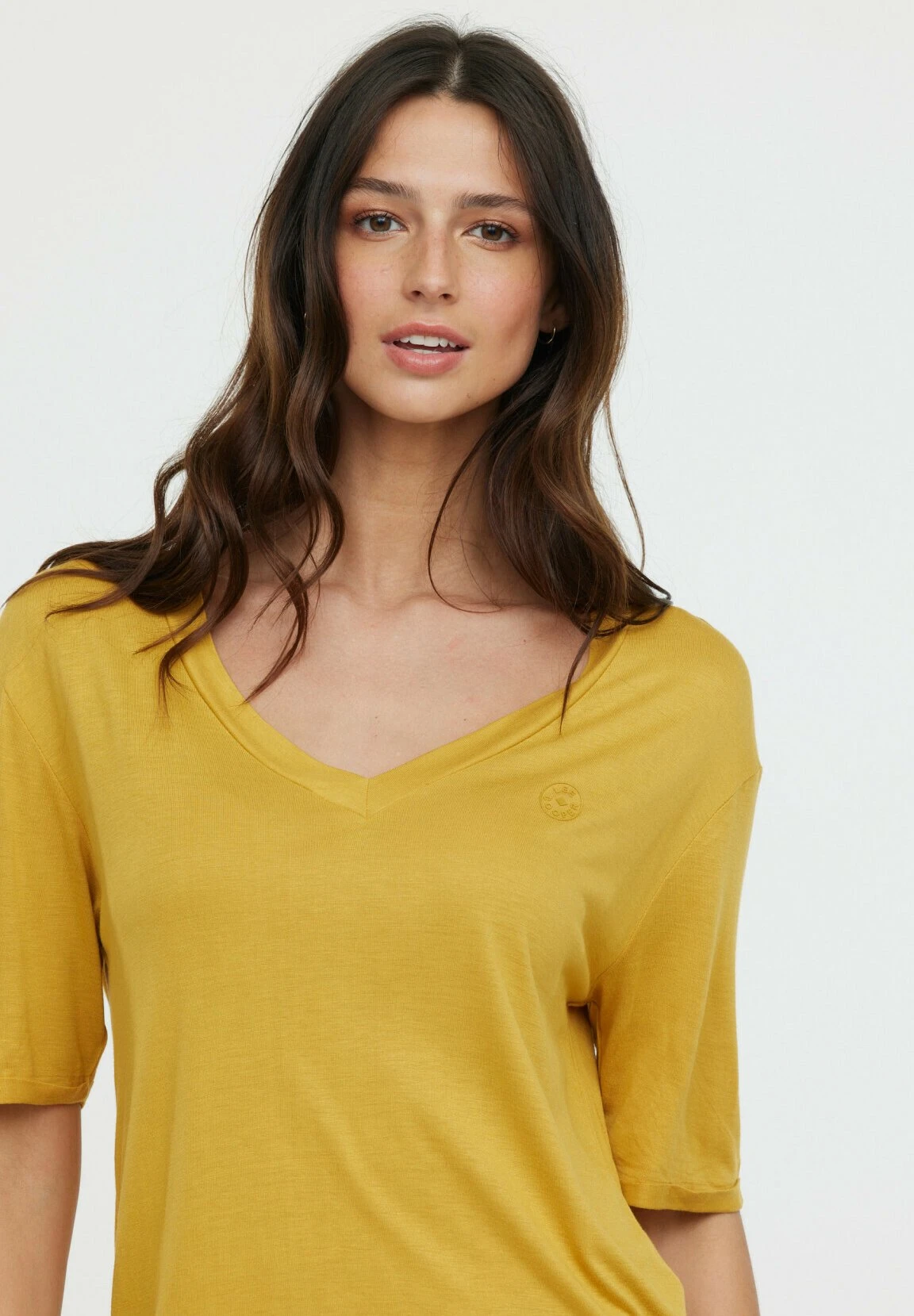 Lee Cooper Adouna M - T-Shirt Basic - Golden Curry 5 Lee Cooper Adouna M - T-Shirt Basic - Golden Curry - Afbeelding 3