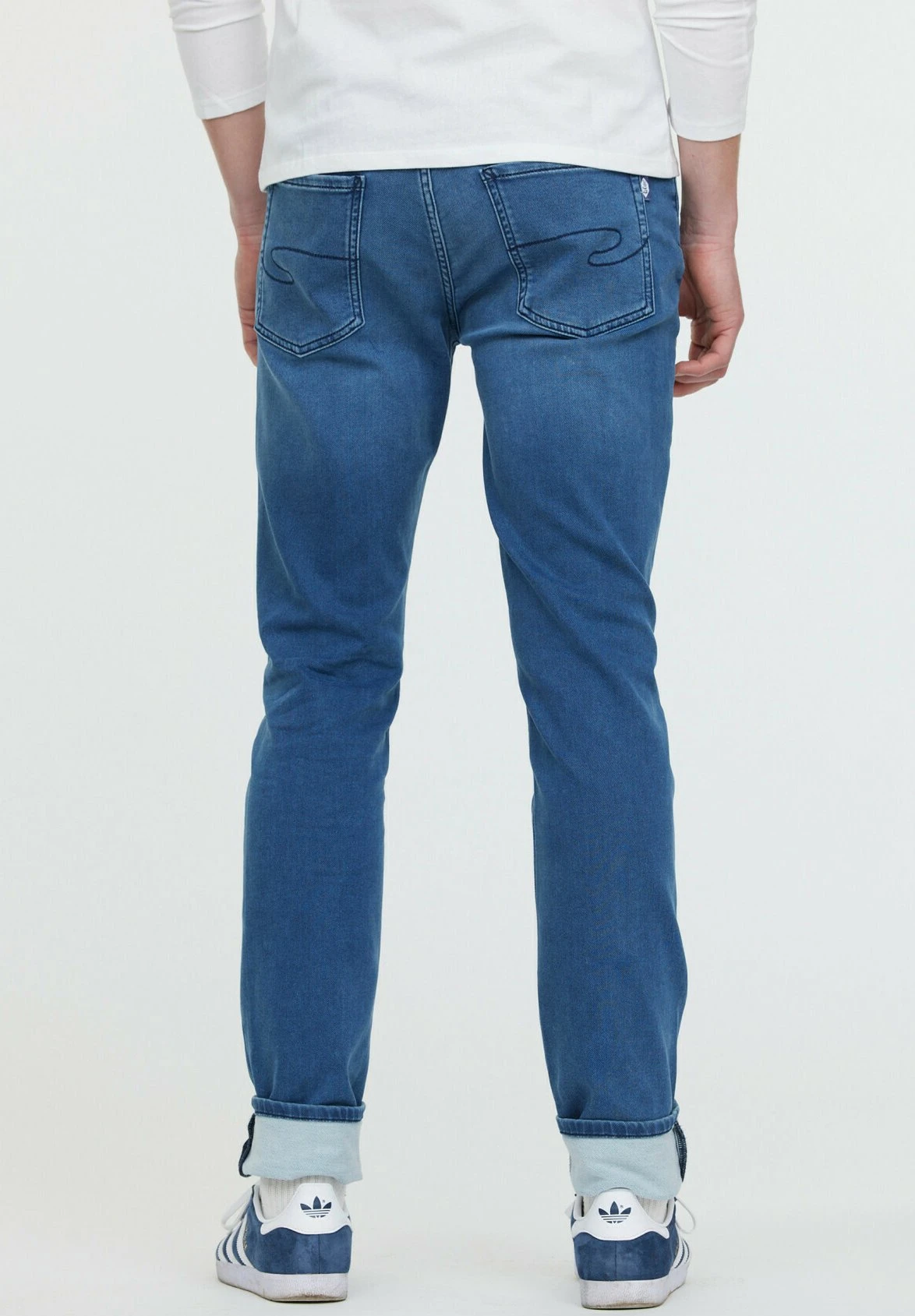 Lee Cooper Straight Leg Jeans - Blue Brushed 4 Lee Cooper Straight Leg Jeans - Blue Brushed - Afbeelding 2