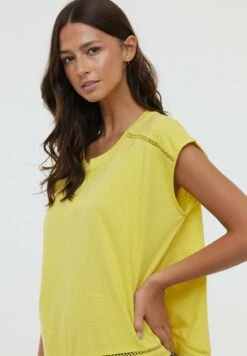 Lee Cooper Aniele Sm - T-Shirt Print - Lemon -Lee Cooper b6650196be684b068464d91a516f09a7