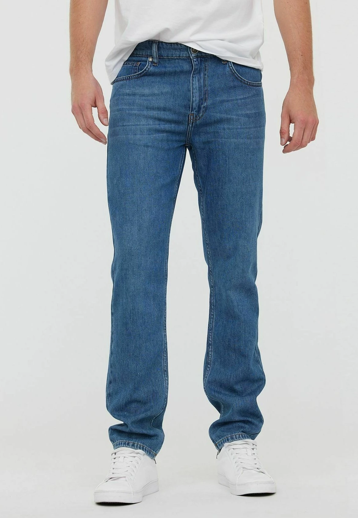 Lee Cooper Lc126Zp - Straight Leg Jeans - Baby Blue 3 Lee Cooper Lc126Zp - Straight Leg Jeans - Baby Blue