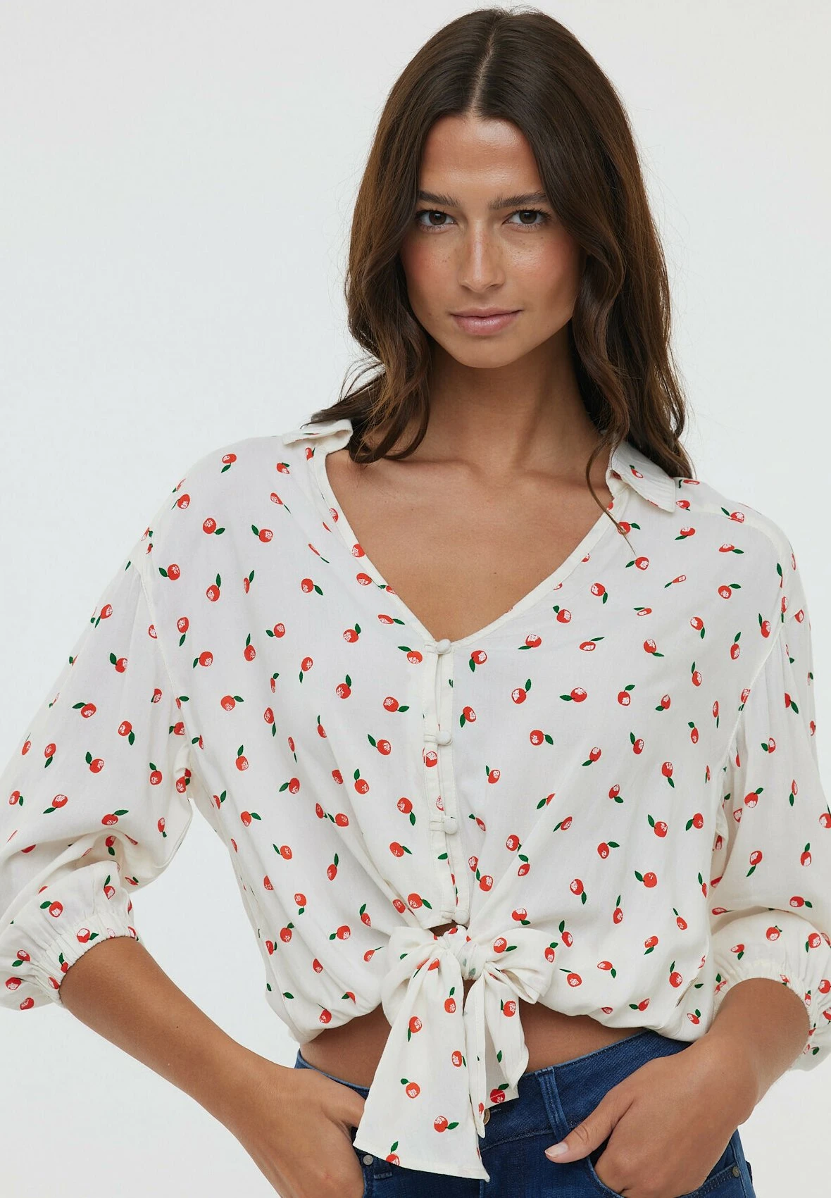 Lee Cooper Datina M - Overhemdblouse - Vanille 5 Lee Cooper Datina M - Overhemdblouse - Vanille - Afbeelding 3