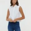 Lee Cooper Delice S - Overhemdblouse - Optic White -Lee Cooper d9875d5dde10415f9a464fef1b6482ec