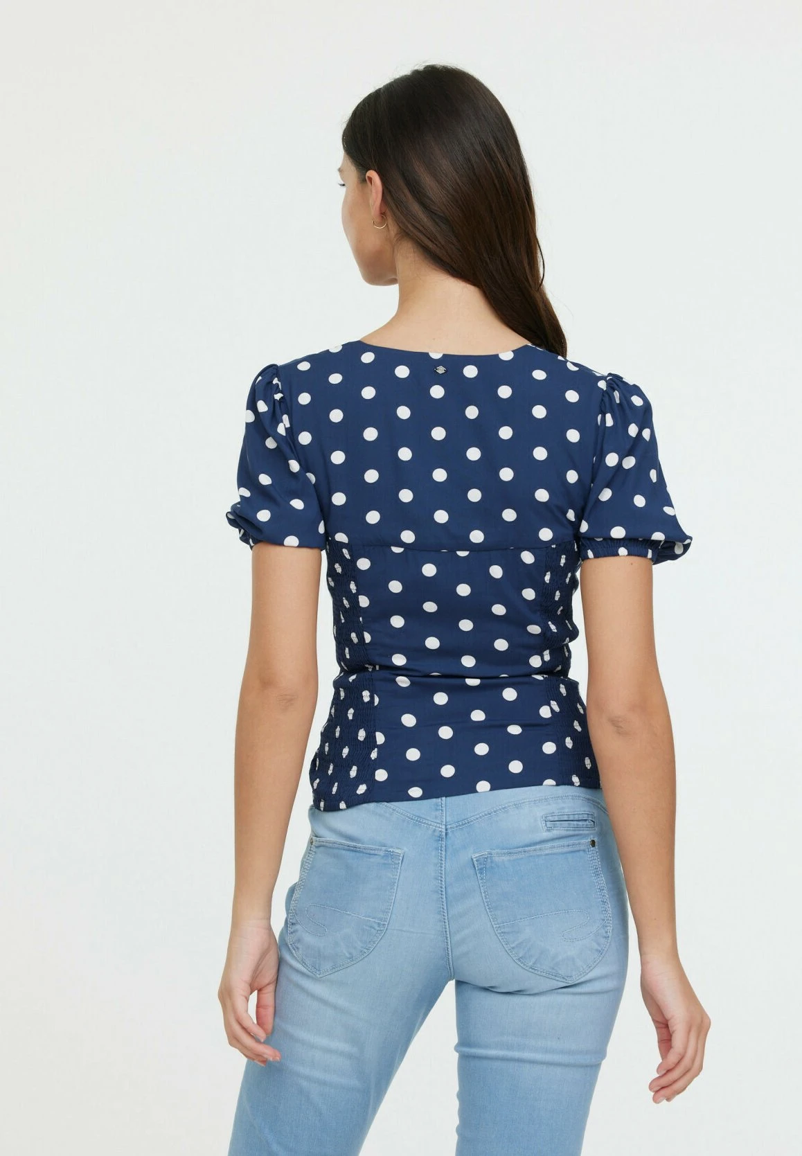 Lee Cooper Morane M - Blouse - Navy 4 Lee Cooper Morane M - Blouse - Navy - Afbeelding 2