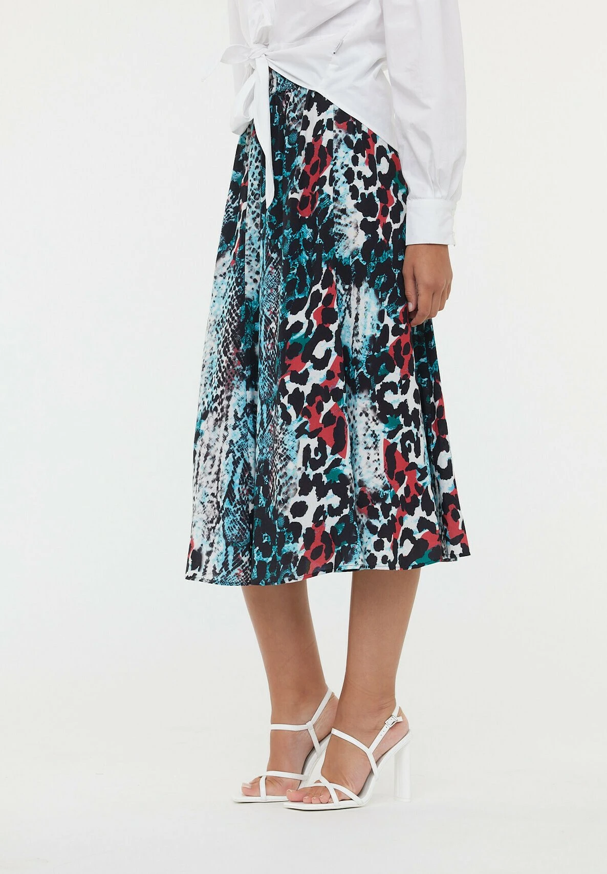 Lee Cooper Polina - Plooirok - Optic White 6 Lee Cooper Polina - Plooirok - Optic White - Afbeelding 4